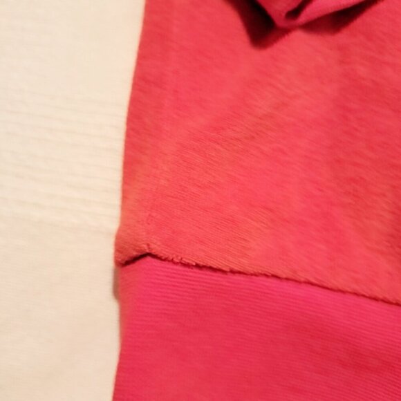 Hanna Andersson girls size 5 orange terry zip up hoodie vguc - Picture 3 of 6